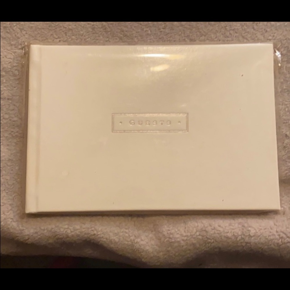 Wedding guest book